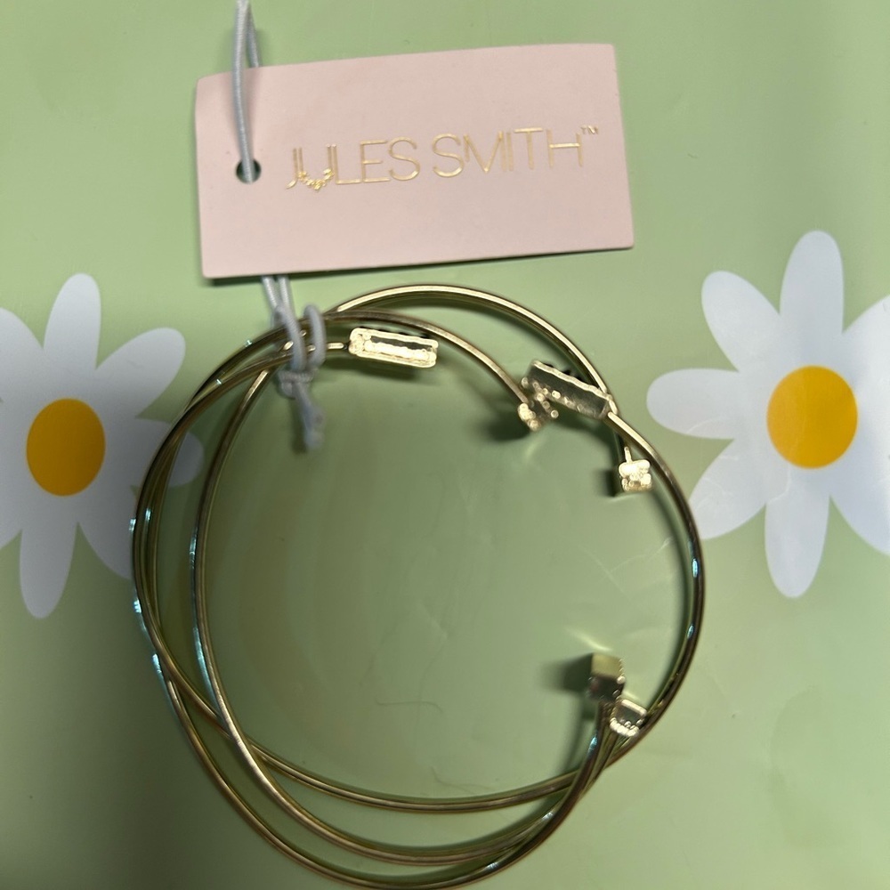 Jules Smith Shiny Gold Bracelets